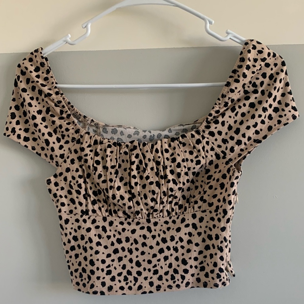 bustier style top!